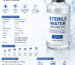 sterile water for peptides